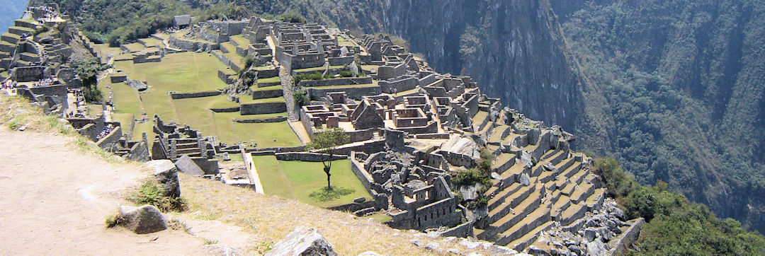 Machu Picchu inca-stad